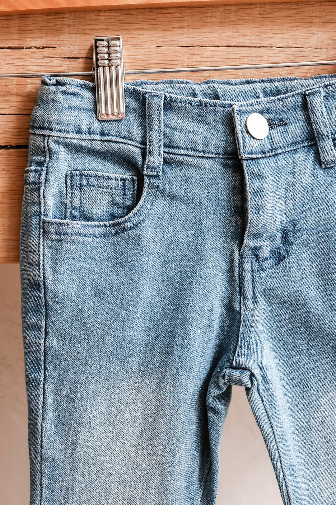 Lace & Bow Tween Flare Jeans