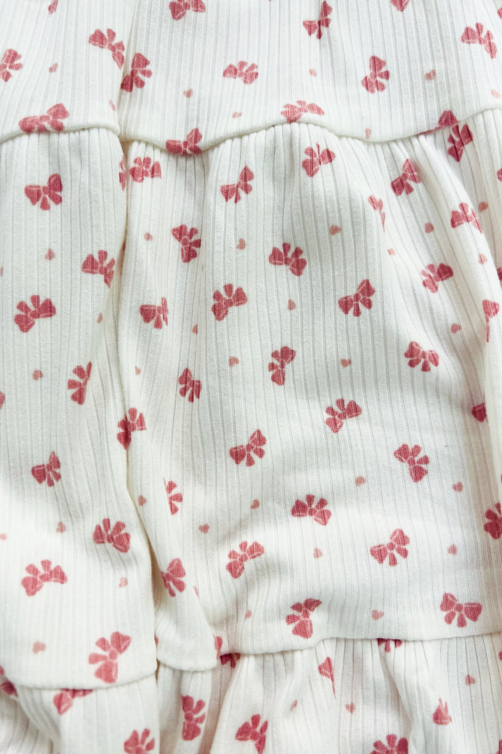 On The Trend Girls Smocked Tiered Dress