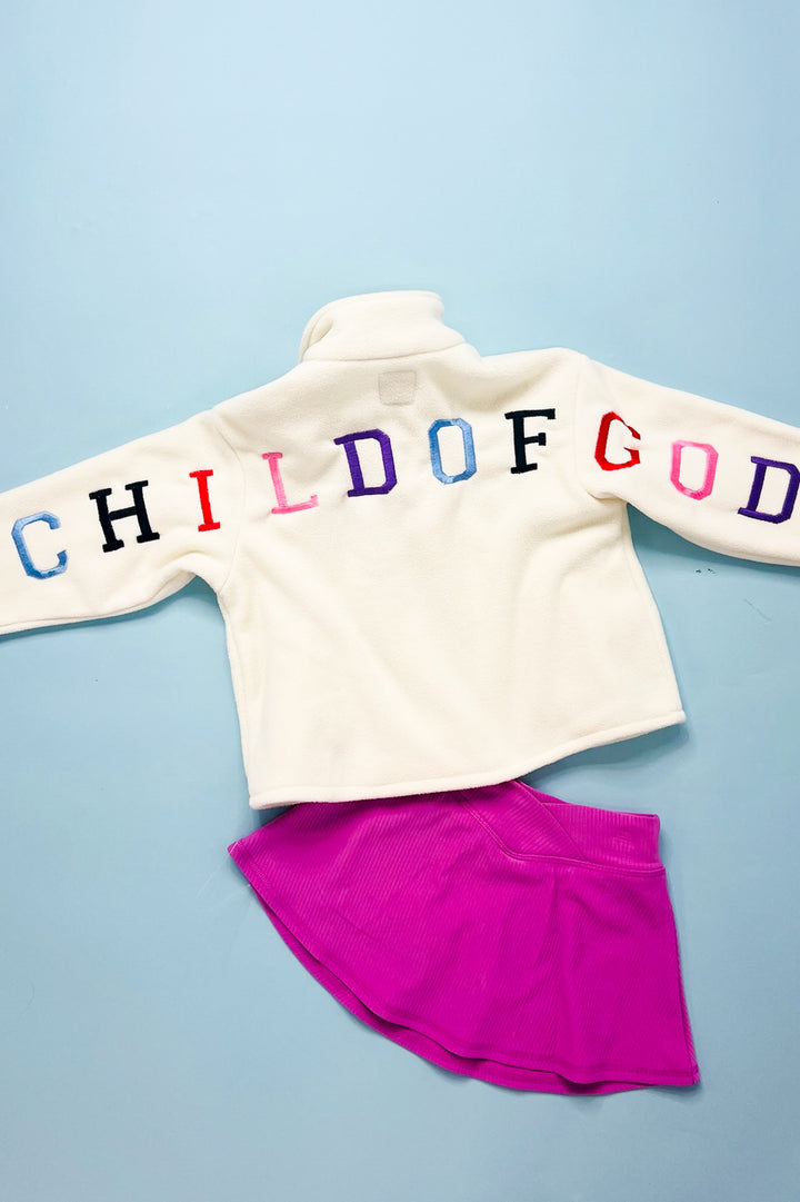 Child Of God Kids Fleece Pullover