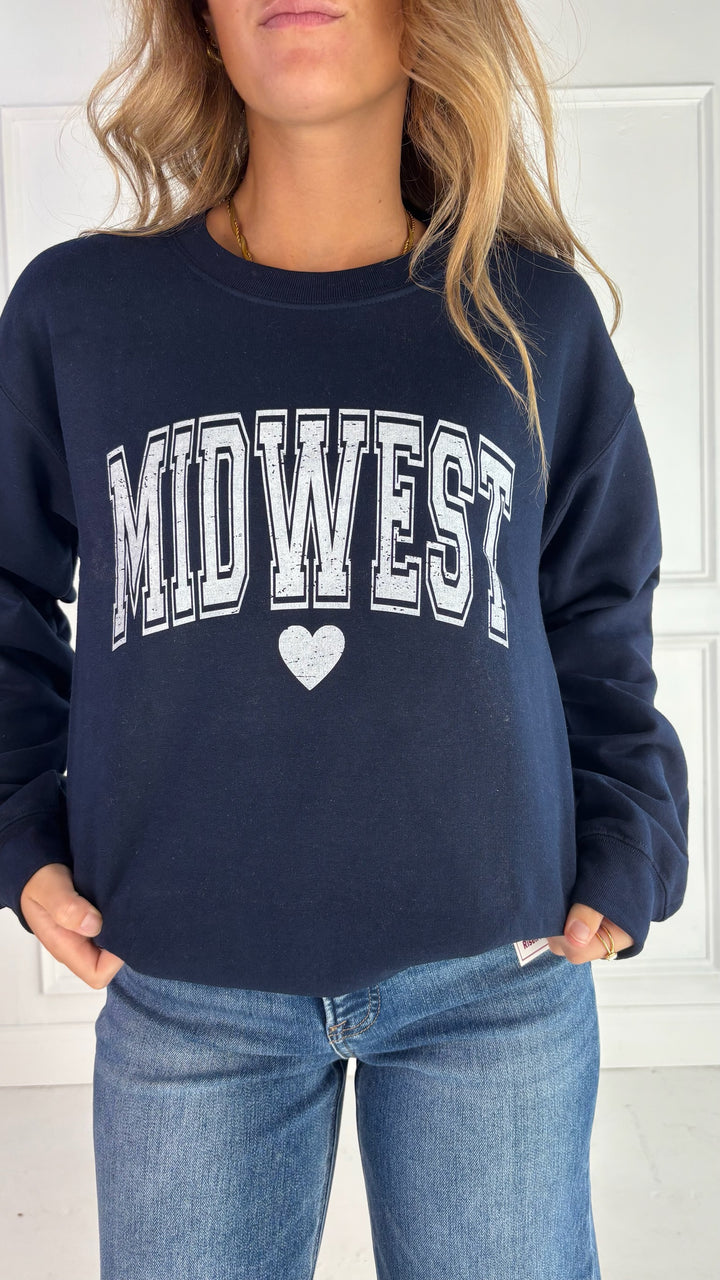 Midwest Heart Crewneck