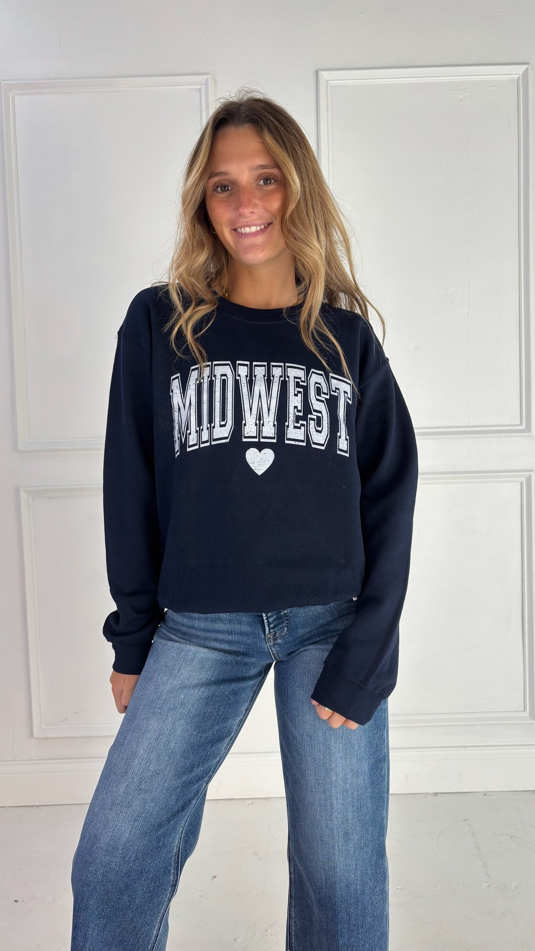 Midwest Heart Crewneck