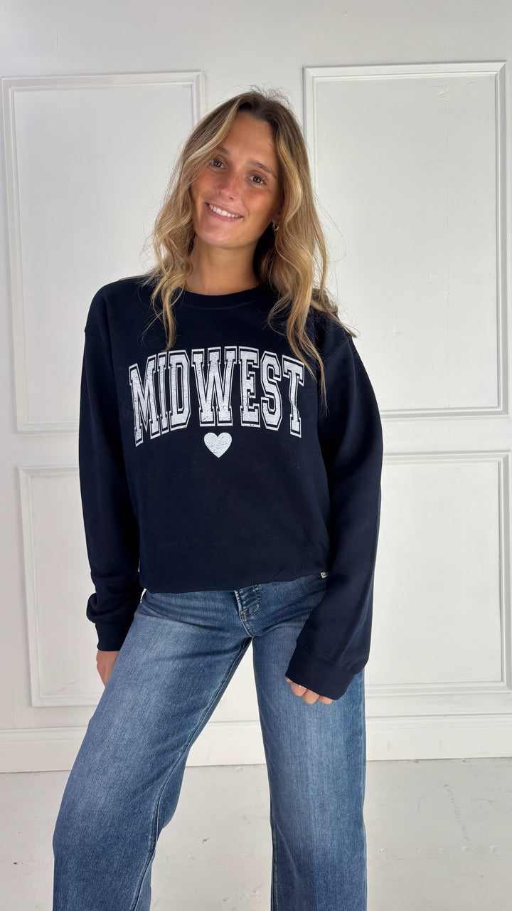 Midwest Heart Crewneck