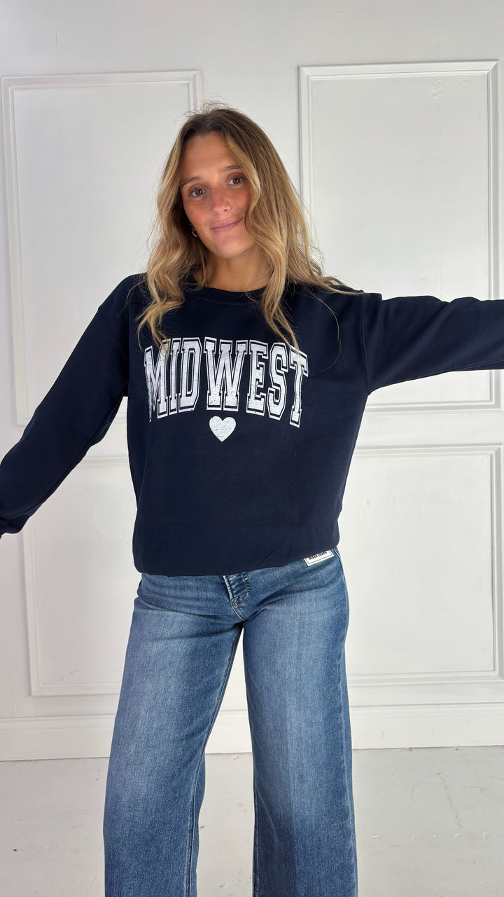 Midwest Heart Crewneck