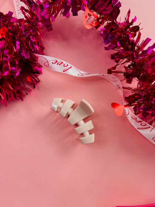 Pink Small Hair Clip- Teletie