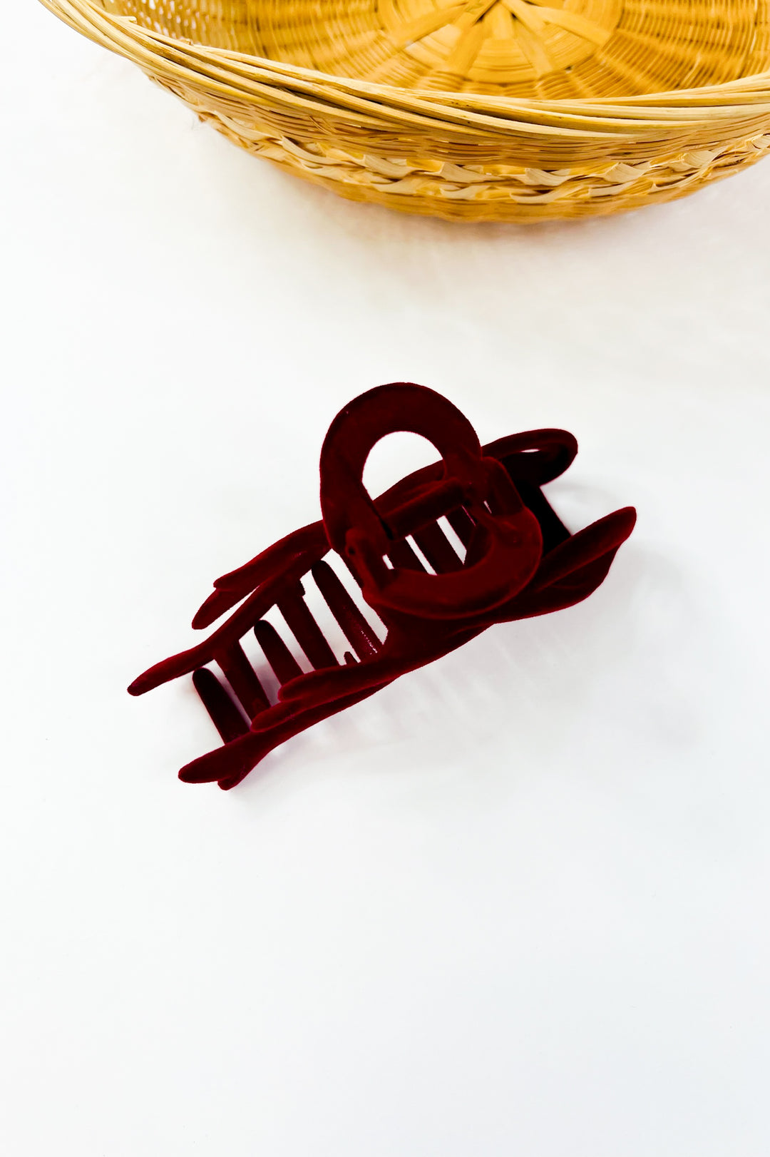 Velvet Bow Hair Clip