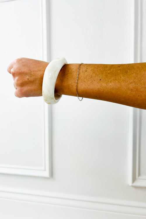 Luxury Irregular Square Shape Cuff Bangle