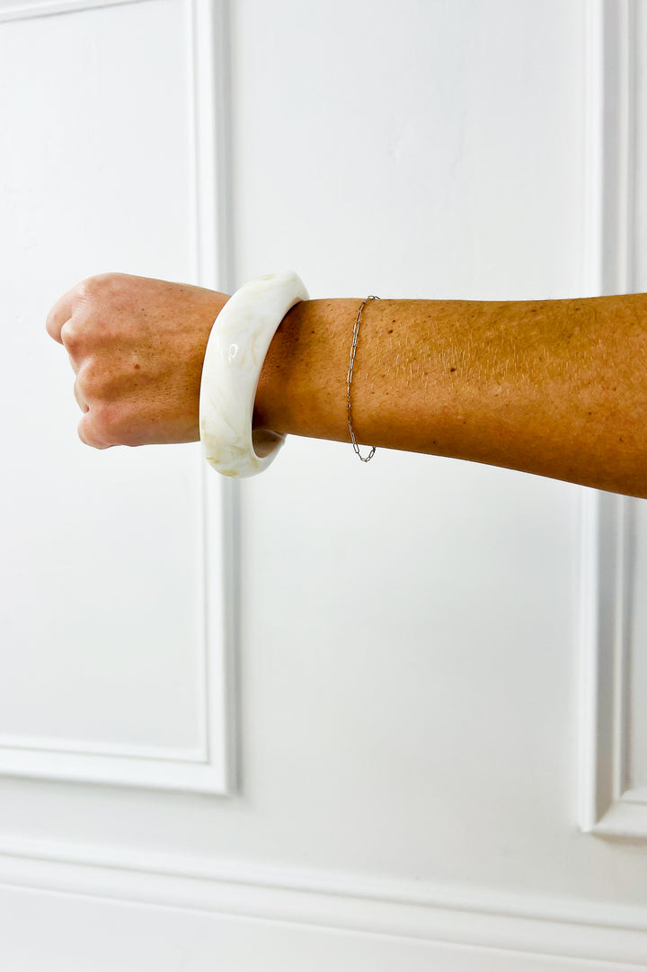 Luxury Irregular Square Shape Cuff Bangle
