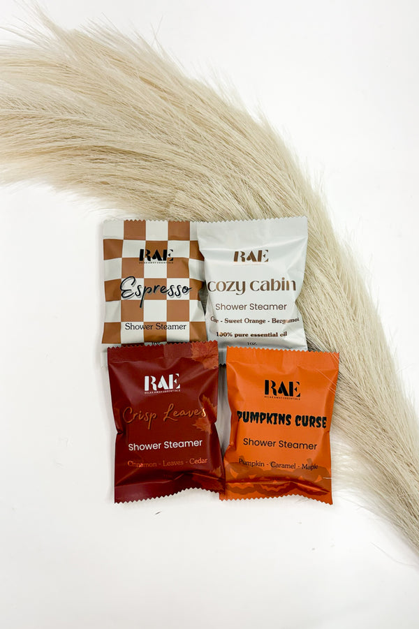 Fall Shower Steamers | Cozy Seasonal Aromatherapy