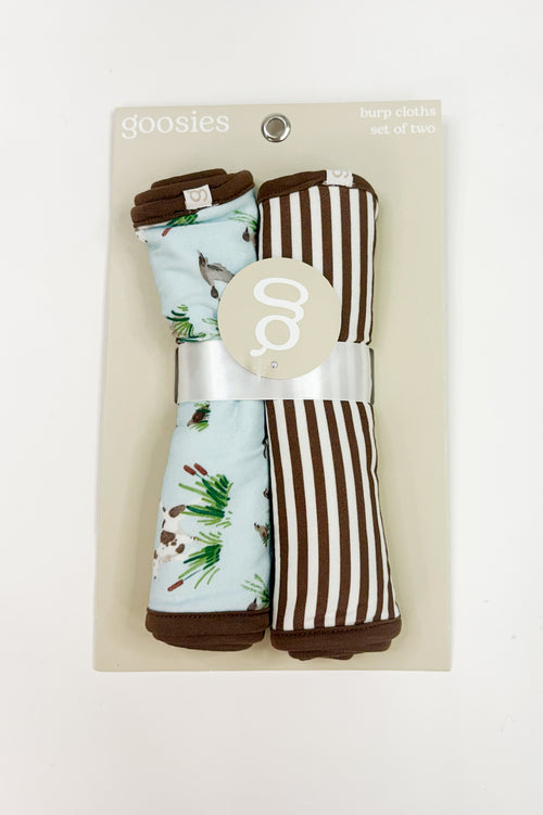 Delta Bird Hunting Burp Cloth Set