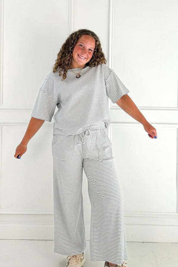 Sweet Stripe Lounge Top