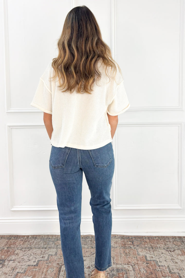 Blair High Rise Straight Leg Jeans by Kut from the Kloth
