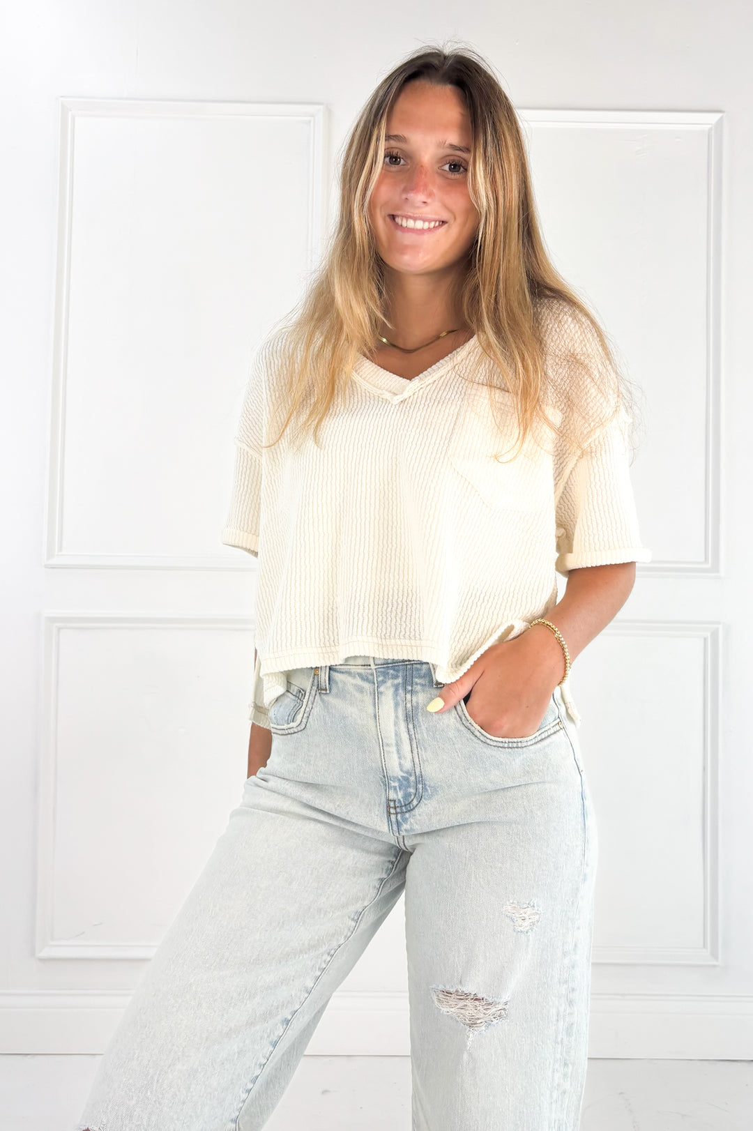Gwen High Rise Wide Leg Slouchy Raw Hem Jeans by Kut from the Kloth