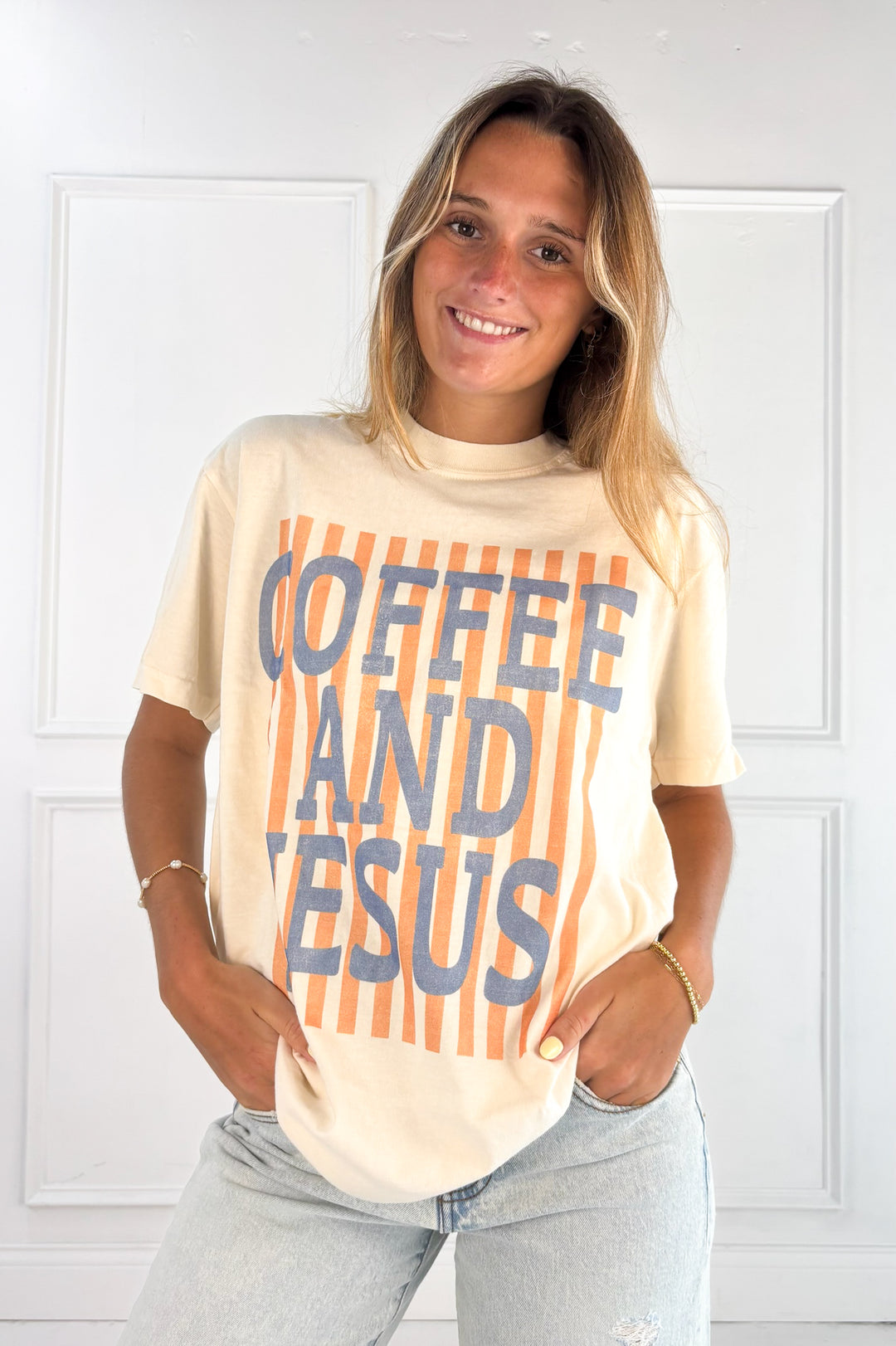 Coffee and Jesus Graphic Tee