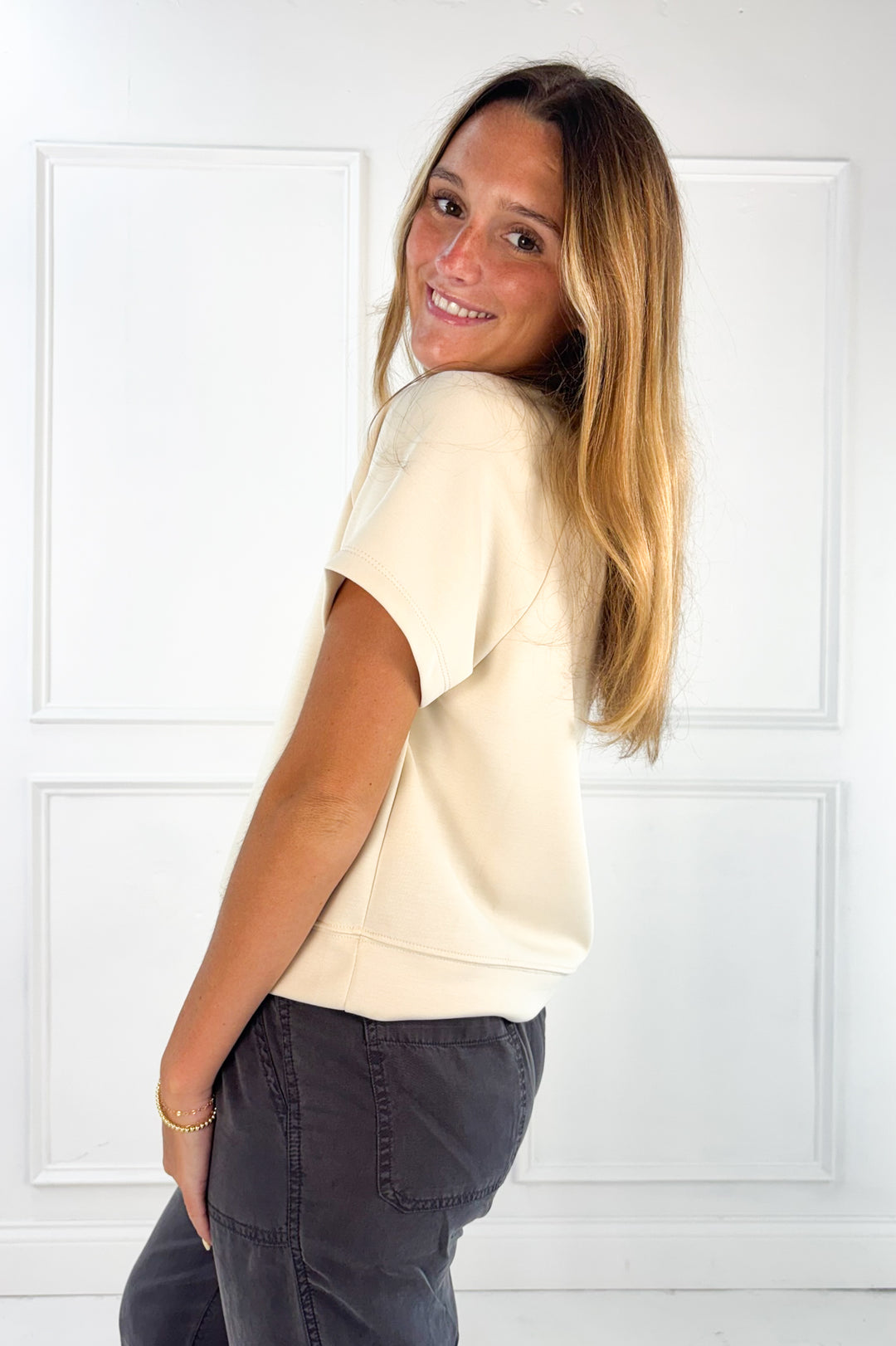 Everyday Luxe Dolman Top
