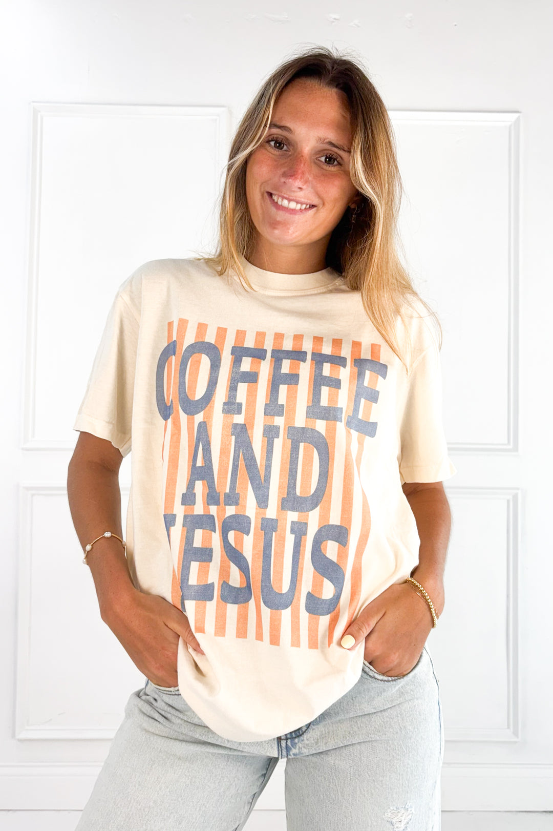 Coffee and Jesus Graphic Tee