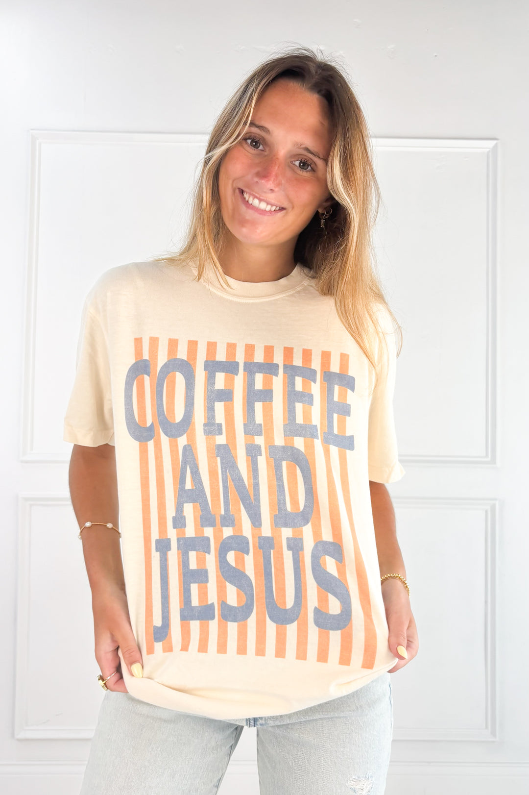 Coffee and Jesus Graphic Tee