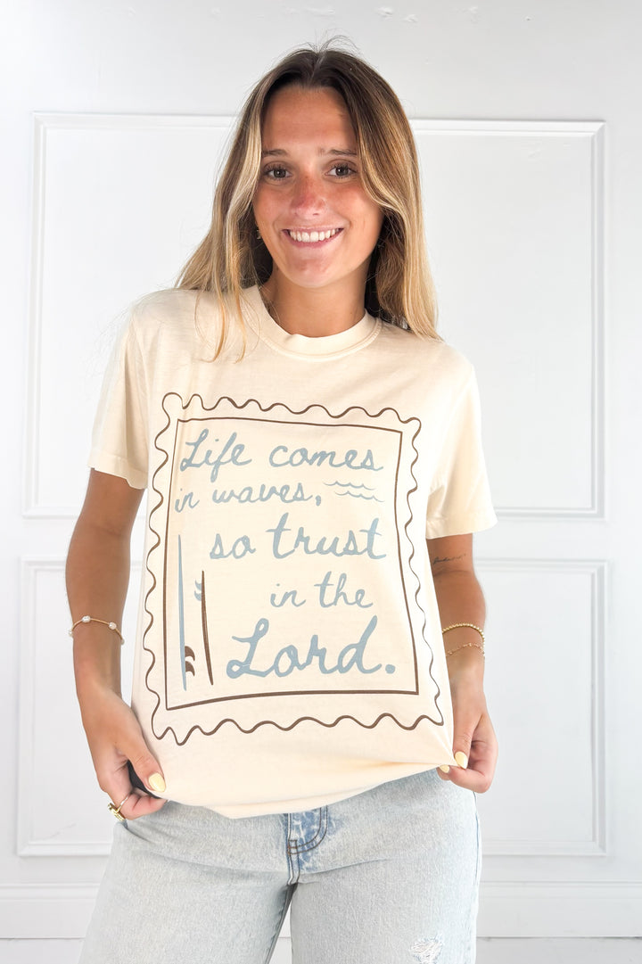 Life Comes in Waves Graphic Tee