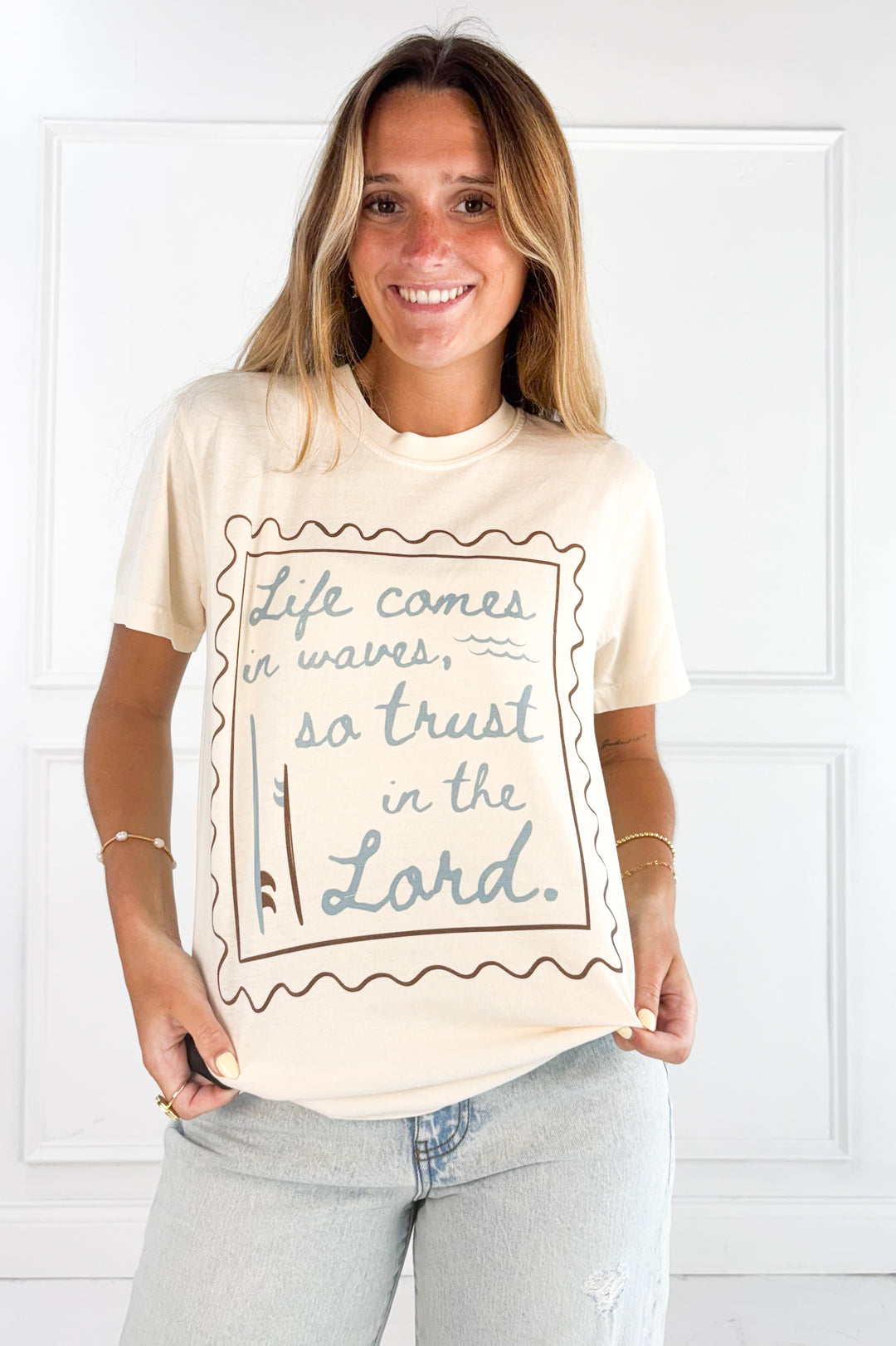 Life Comes in Waves Graphic Tee