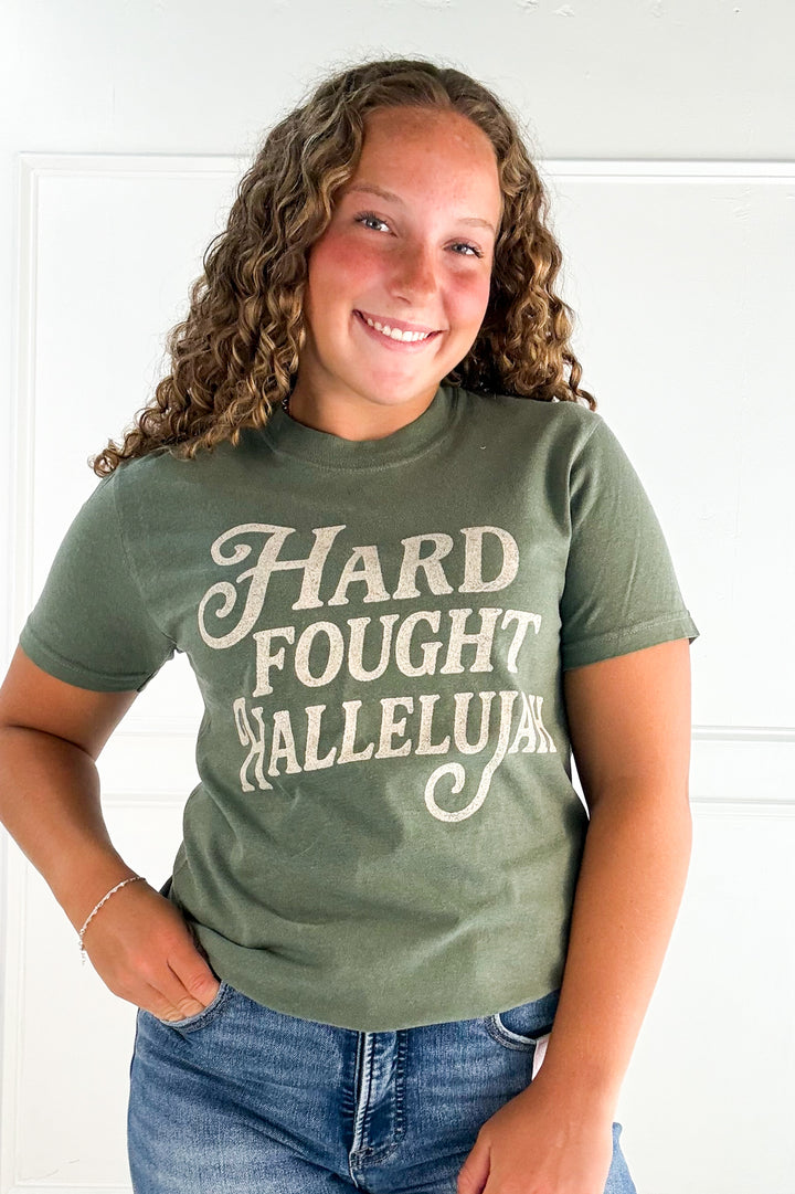 Hard Fought Hallelujah Graphic Tee