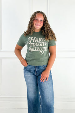 Hard Fought Hallelujah Graphic Tee