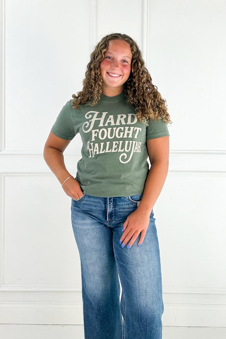 Hard Fought Hallelujah Graphic Tee