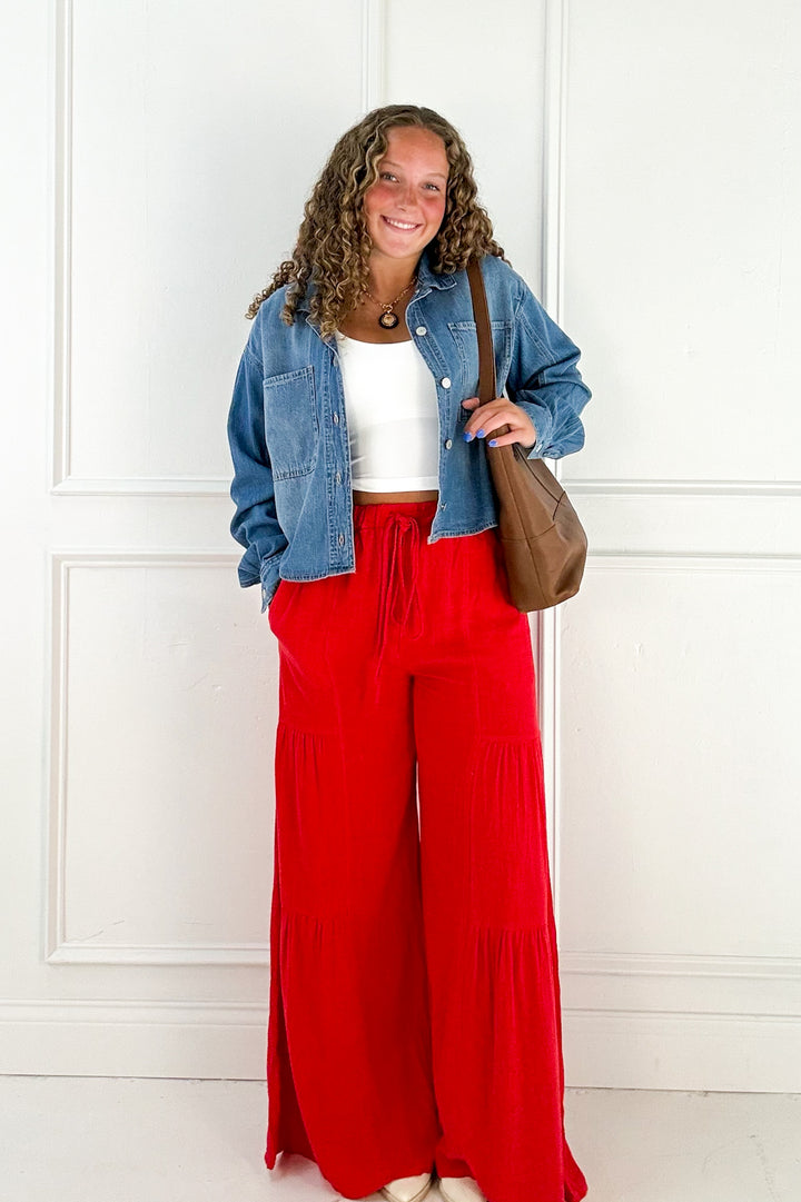Coastal Breeze Tiered Pant