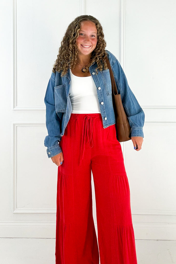 Coastal Breeze Tiered Pant