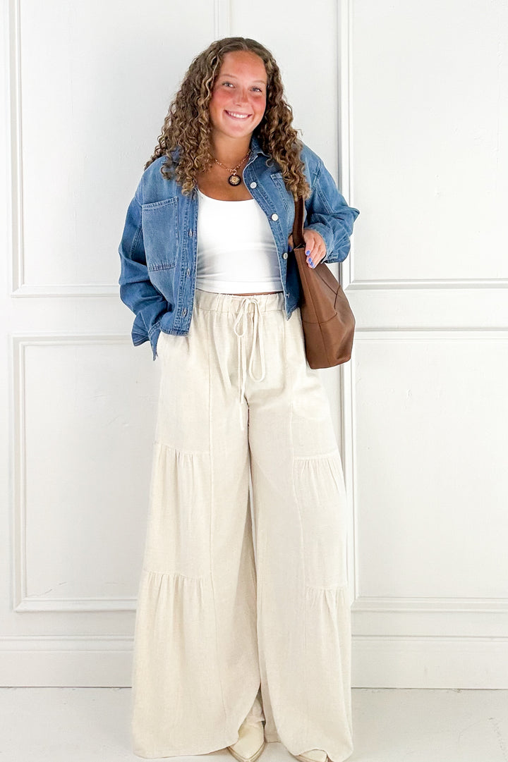 Coastal Breeze Tiered Pant