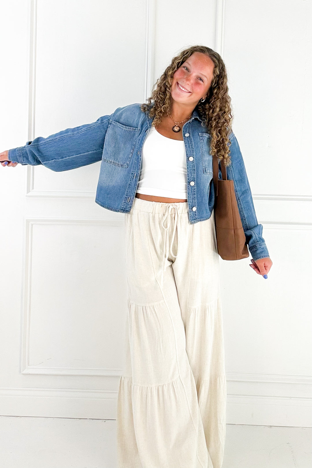 Coastal Breeze Tiered Pant