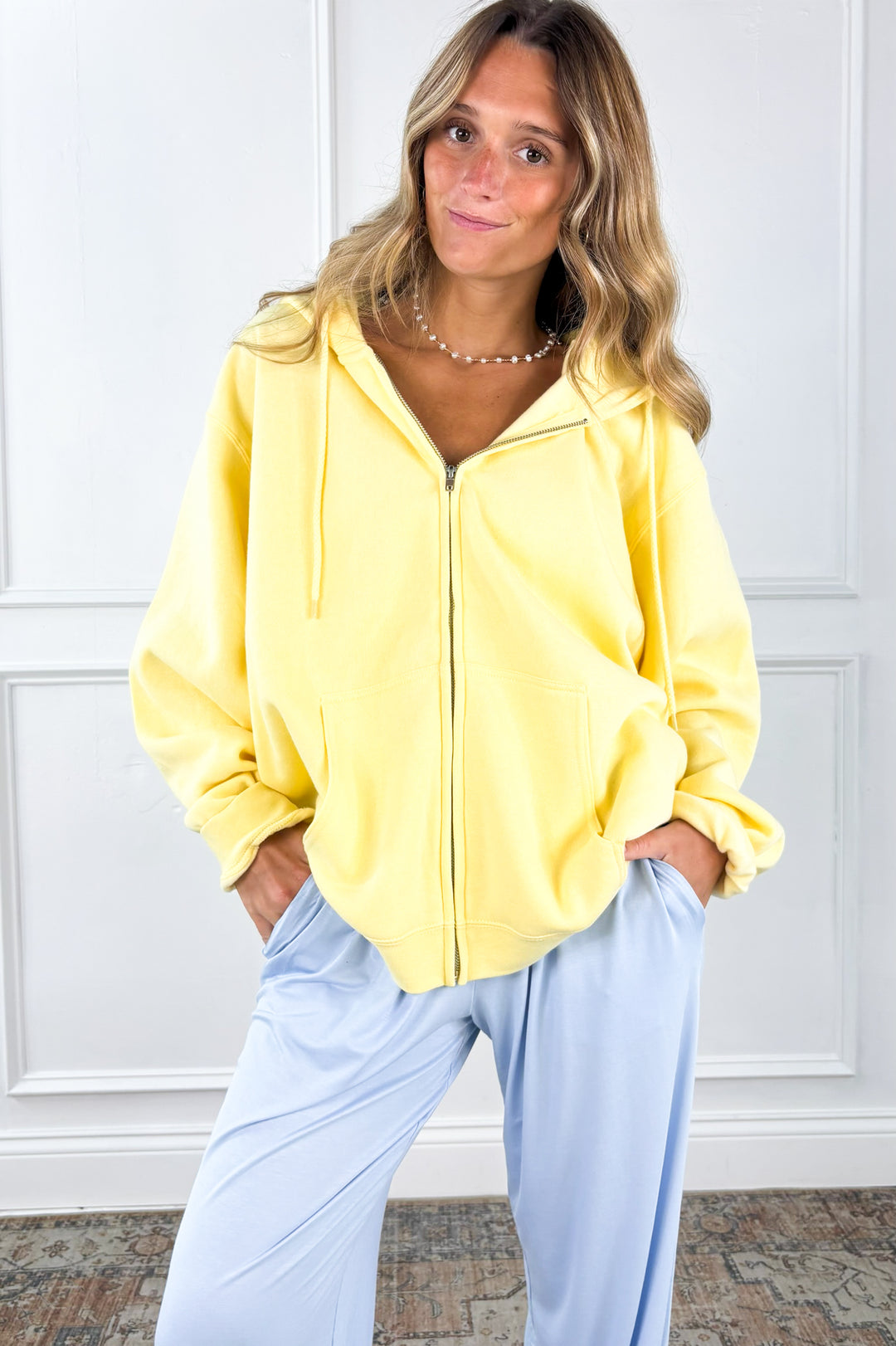 Oversized Everyday Zip Hoodie