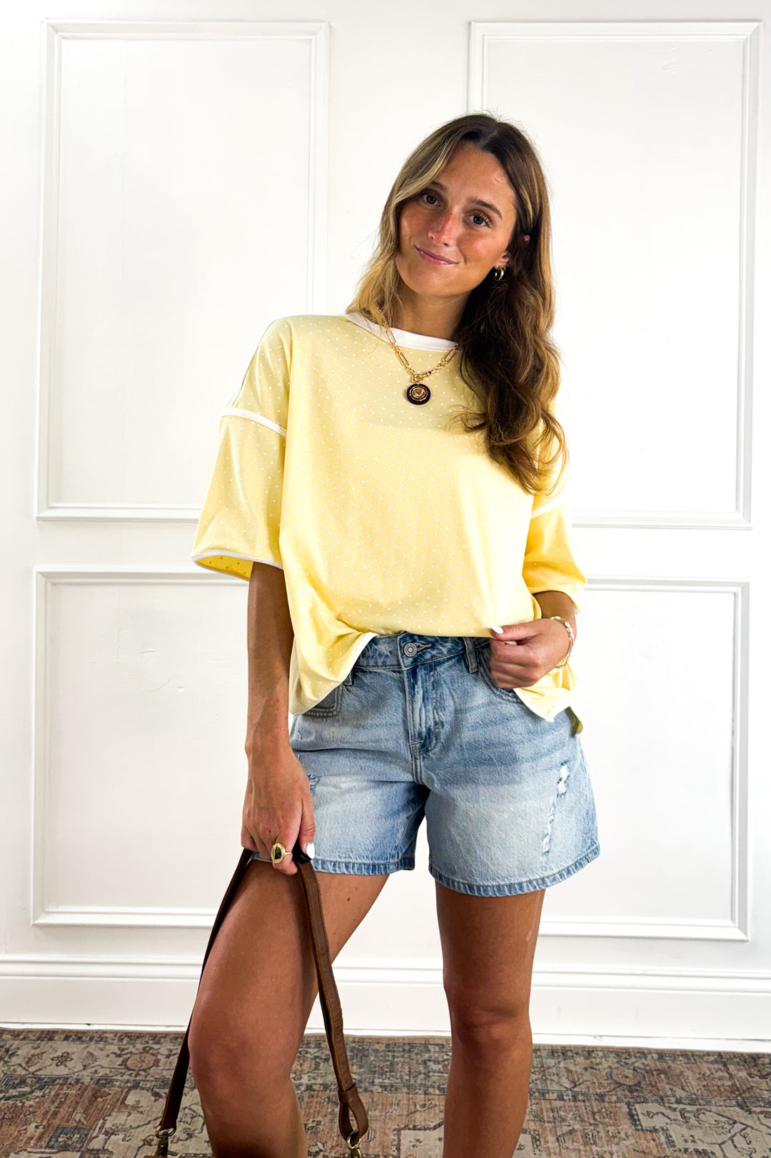 Lemon Drop Relaxed Tee