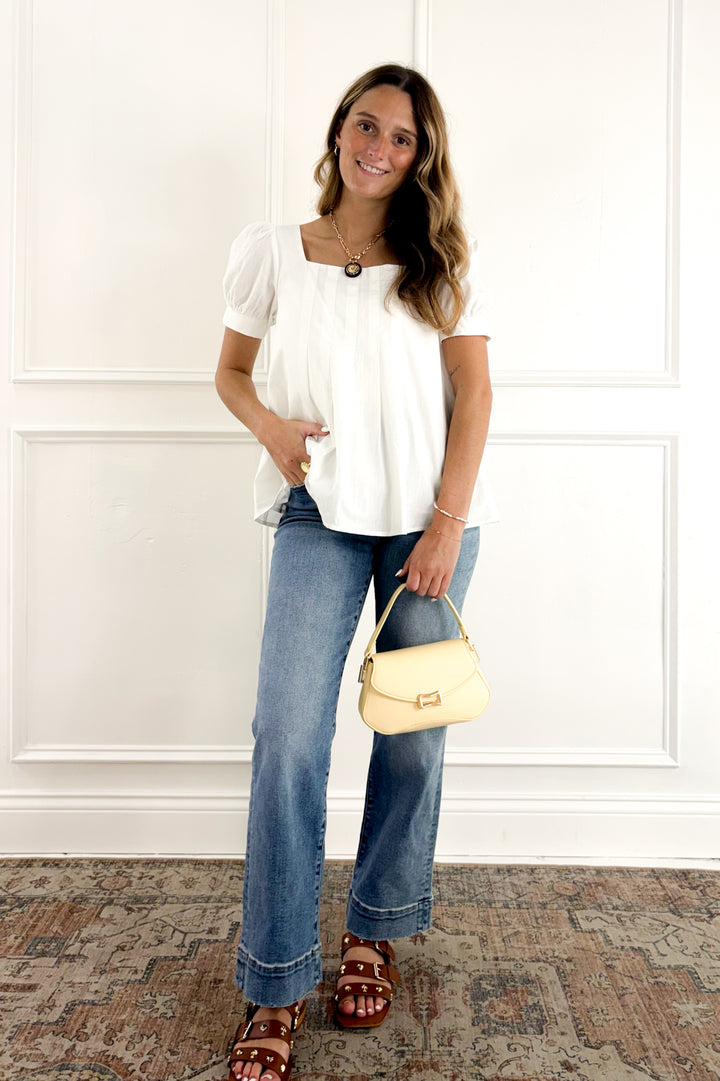 Graceful Days Puff Sleeve Top