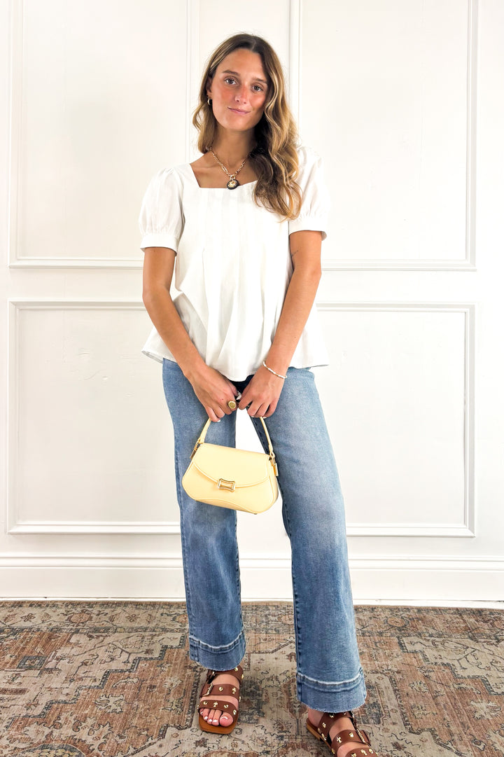 Graceful Days Puff Sleeve Top