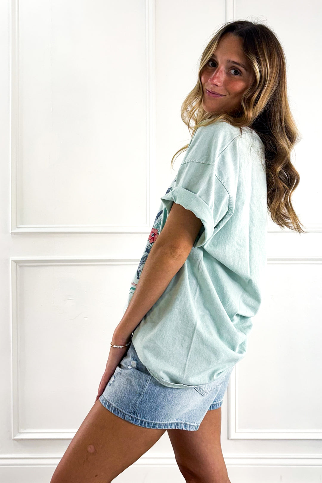 Fisherman’s Paradise Mineral Wash Graphic Tee