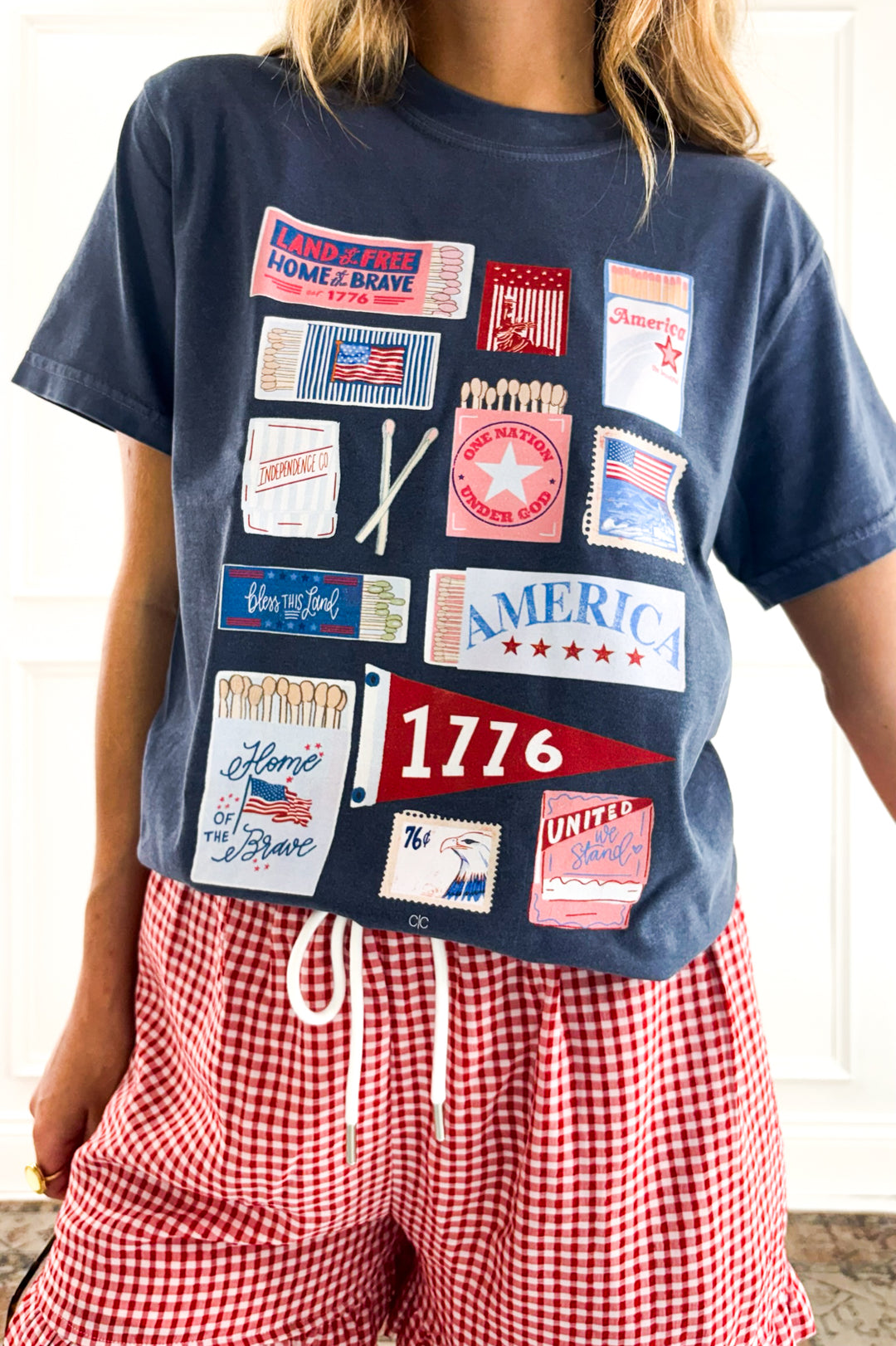 Stars & Stripes Collage Tee