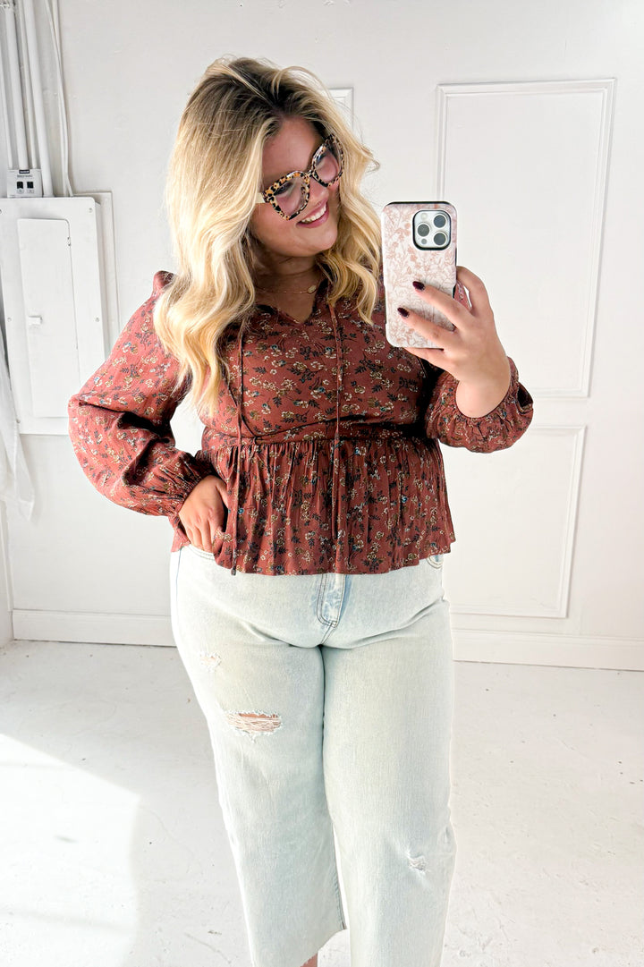The Everland Floral Detail Blouse