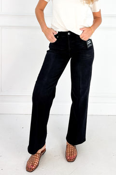 Tummy Control High Rise Ankle Straight Jean
