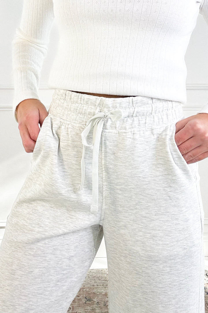 Modal Scuba Cropped Wide Pant