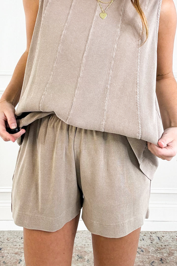 Pull-On Relaxed Fit Lounge Shorts