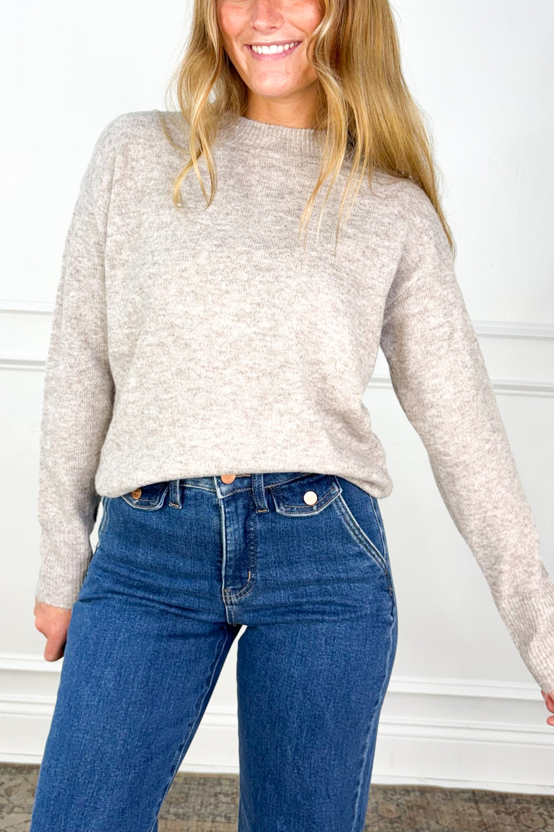 Wool Touch Everyday Sweater