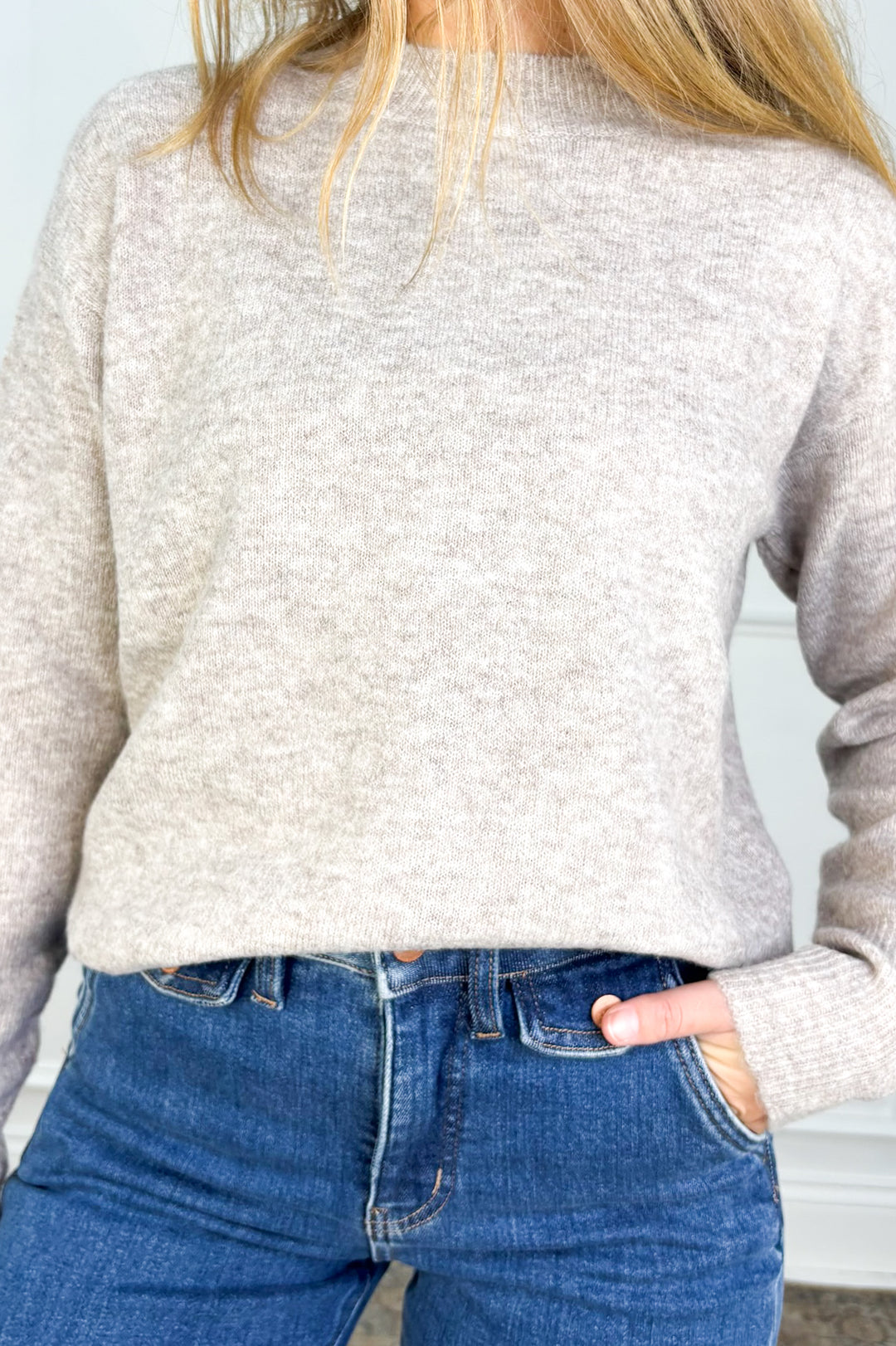 Wool Touch Everyday Sweater