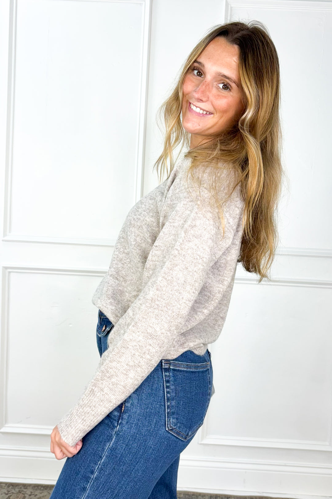 Wool Touch Everyday Sweater