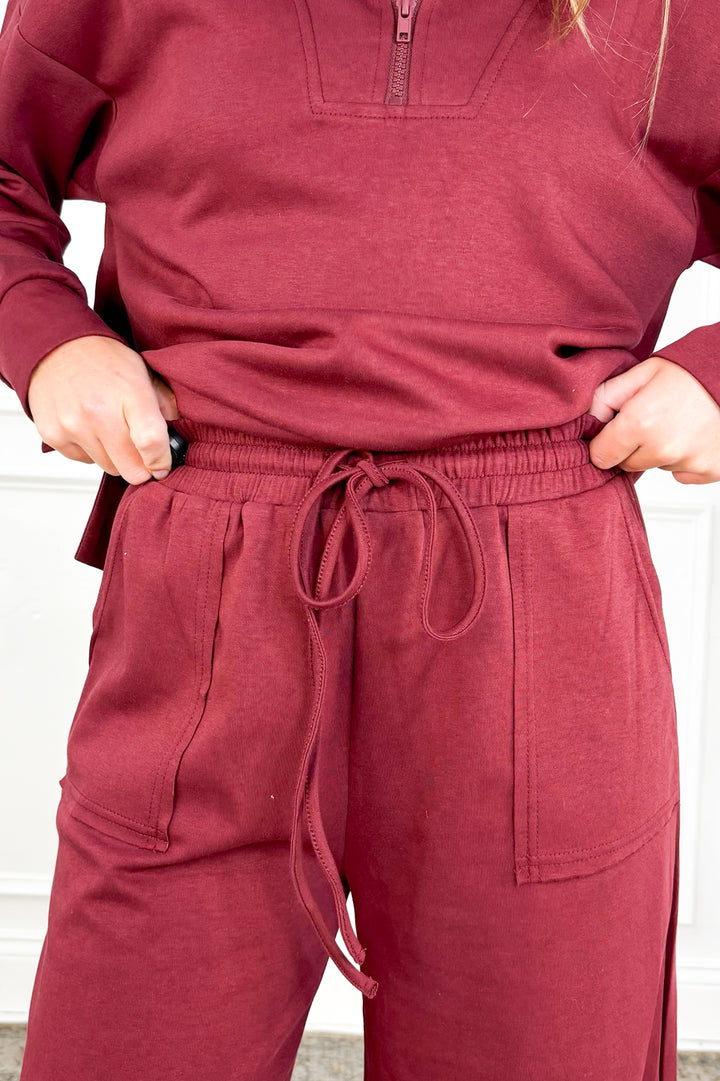 Scuba Wide Leg Pants