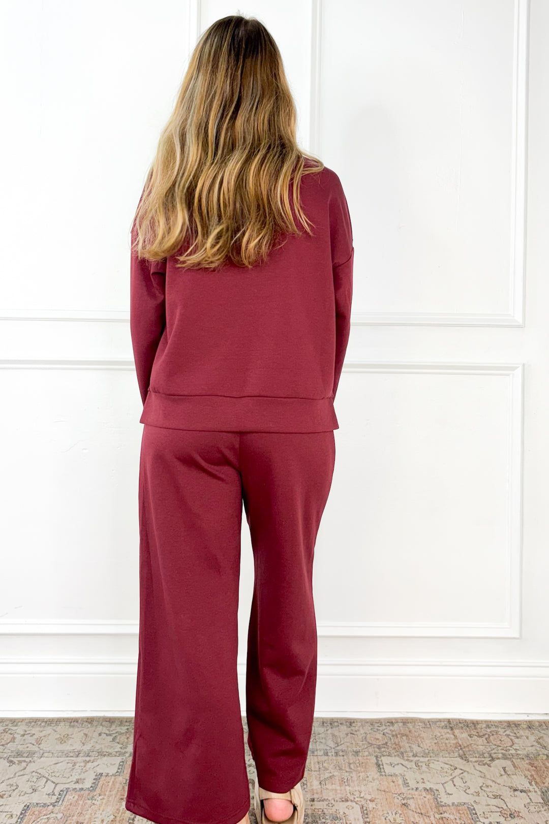 Scuba Wide Leg Pants