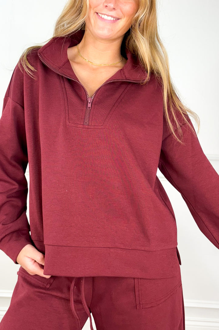 Scuba Half Zip Pullover