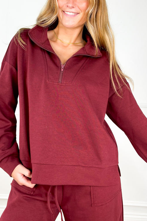 Scuba Half Zip Pullover