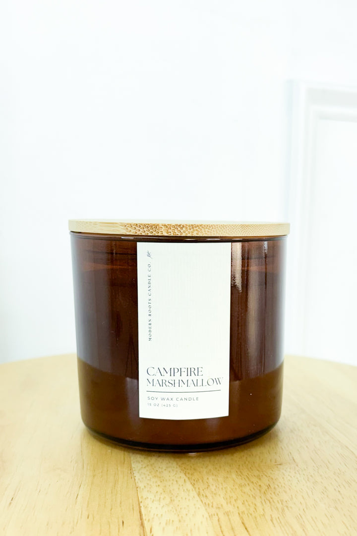 Modern Roots 15 oz. Soy Candle | Fall Scent