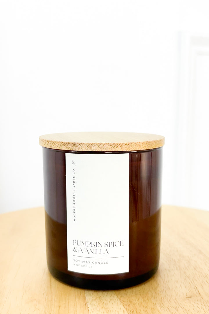 Modern Roots 9 oz. Soy Candle | Fall Scents