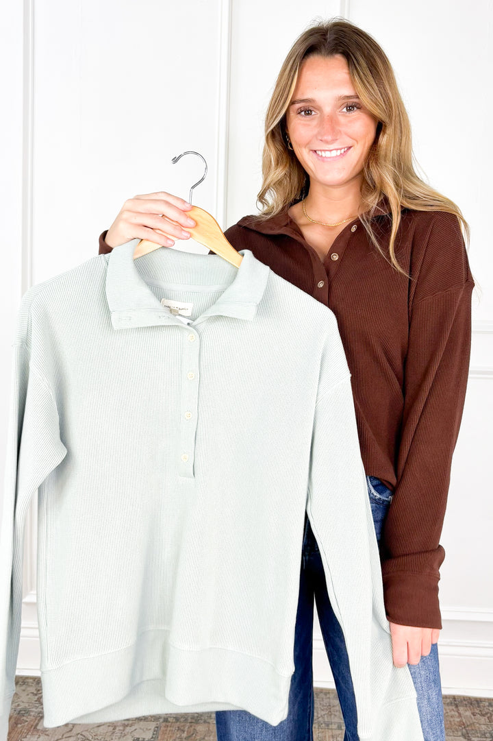 Chrishell Pullover by Thread and Supply
