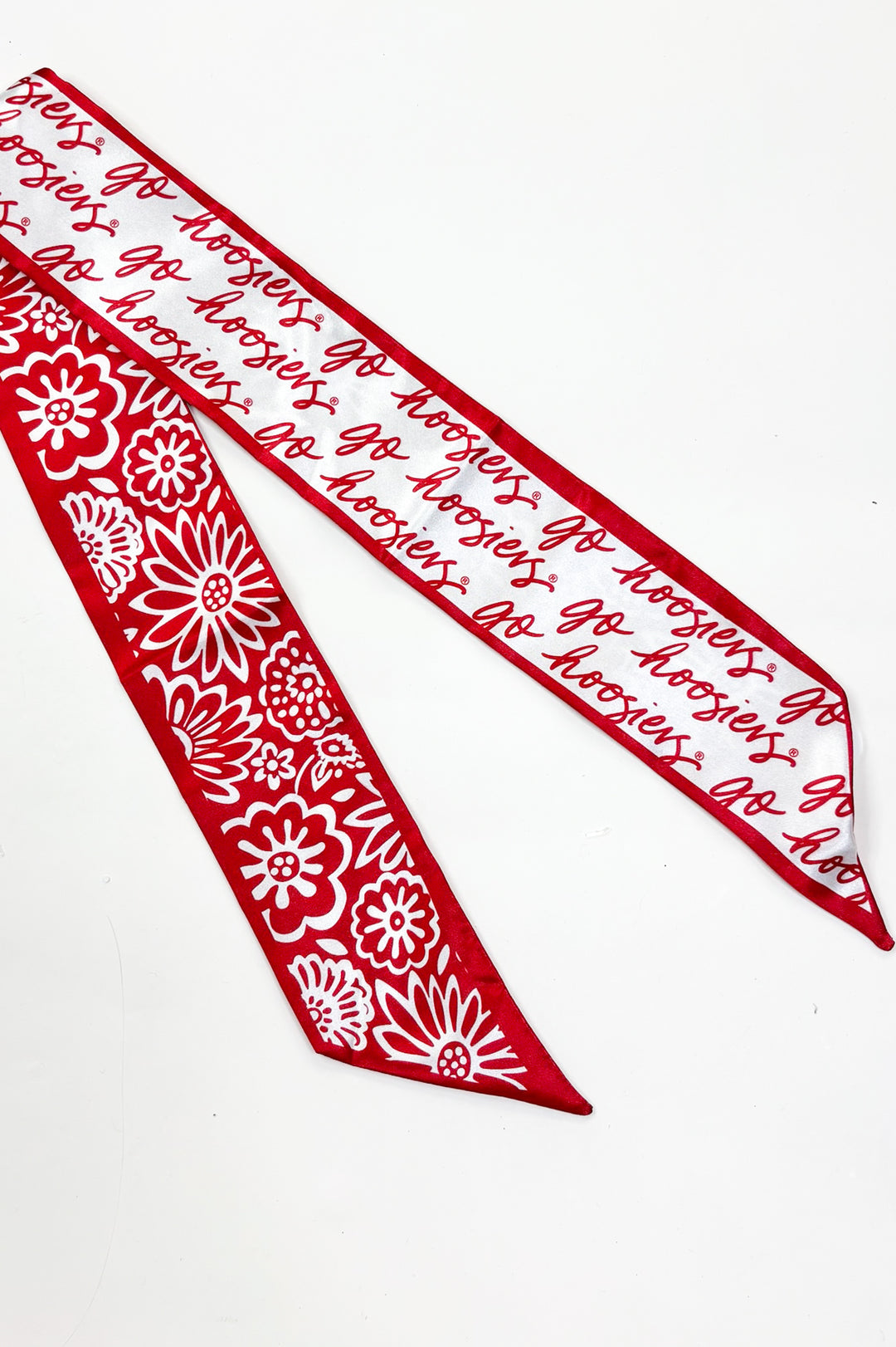Indiana Hoosiers Floral Twilly Scarf